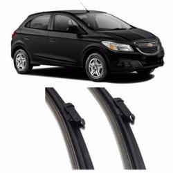 Palheta Onix Prisma 2013 em diante Par 24 / 14" Braço MDTL   Palheta Onix Prisma 2013 em diante Par 24 / 14" Braço MDTL